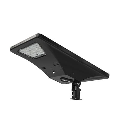 China Road 50w 100w Outdoor Waterproof Ip65 Street Light All In One Solar Led Street Light for sale