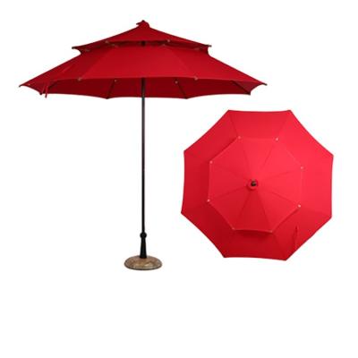 China Traditional High Quality 10 Years Of Experience Sun And Rain 8 Steel Ribs Garden Umbrella For Outdoor Use for sale