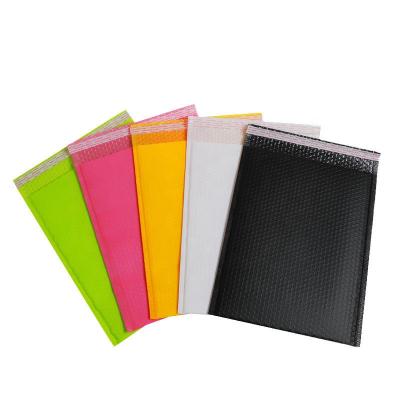 China Shockproof Poly Bubble Bag Mailers Designed Poly Bicycle Messenger Bags Mailers Bubble Padded Black 6x9 Self Seal for sale