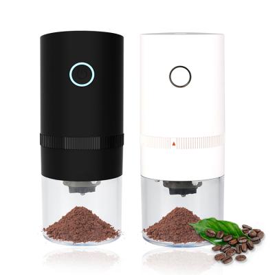 China Hot Selling Car USB Rechargeable Portable Electric Coffee Grinder for sale