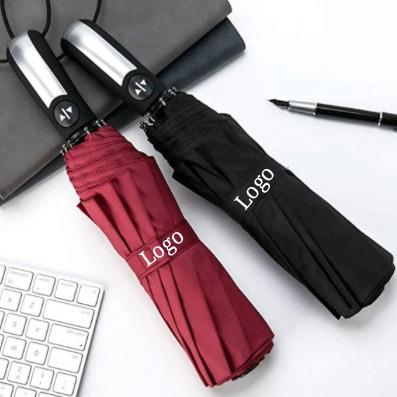 China Amazon Best Seller 2021 10Ribs Sun Rain CLASSIC Automatic Logo Custom Size Windproof Water Repellent Folding Travel Umbrella Portable for sale