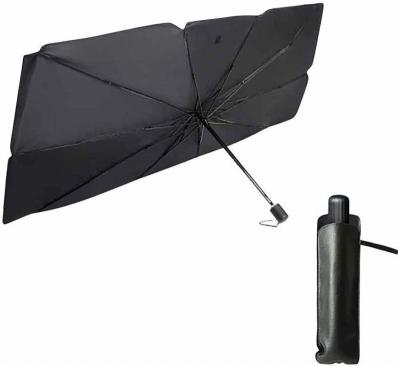 China New Manual Invention Customized UV Car Shield Umbrella Sun Shape Umbrella for sale