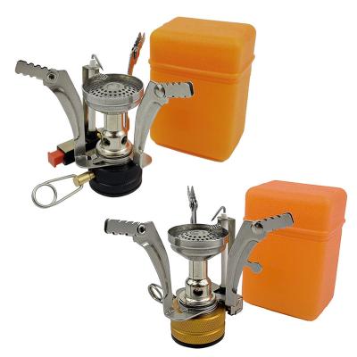 China Portable Outdoor Electronic Folding Candle Gas Outdoor Mini Rise Traveling Camping Stove for sale