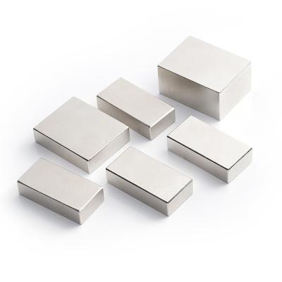 China Industrial NdFeB Neodymium Magnet Block N52 Magnet Super Strong for sale