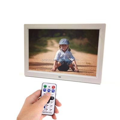 China 12 Inch Picture Frame Remote Control Digital Motion Sensor Picture Frame Clock for sale