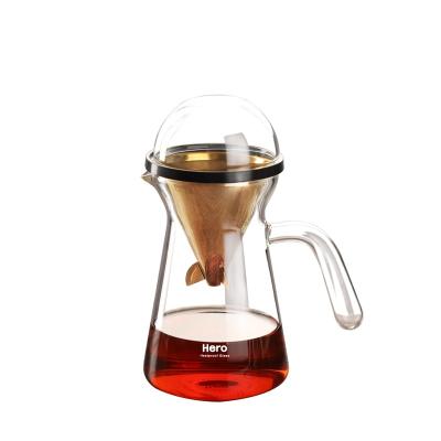 China Best Selling Viable Food Grade Hero Zero Silicone Machine Portable Coffee Maker for sale