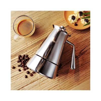 China Hero M06 Mocha Stovetop Maker Viable Zero Cuban Brewer Mocha Pot Coffee Brewing For Espresso Italian for sale