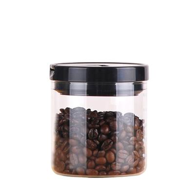 China Hot Selling Viable Zero Hero Glass Container Gasket Canister With Lid And Seal for sale