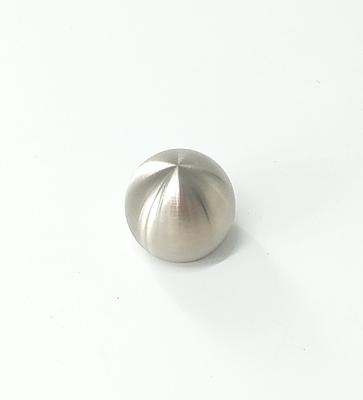 China Handrail SS304 / 316 Stainless Steel Handrail Fittings End Ball For Tube for sale