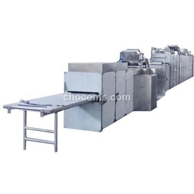 China Pulled Snacks Factory One Chocolate Bar Depositor Automatic Chocolate Molding Machine For Sale for sale