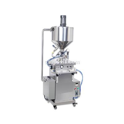 China Dairy Factory Liquid Chocolate Paste Cup Filling Machine Hotsale 2021 for sale