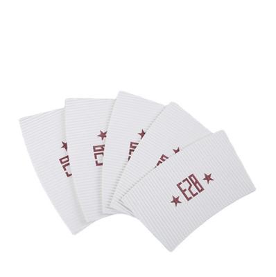 China Biodegradable Disposable Stand Cup Set Logo Custom Heat Insulation Coffee Hot Drink Paper Cup Set for sale