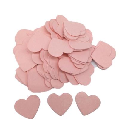 China Biodegradable Heart Confetti Sprinkling Table Setting Creative Heart Shaped Hand Sprinkling Small Pieces Scraps From Gift Wrapping Paper for sale