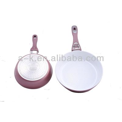 China Sustainable Hot Sale Small Restaurant Nonstick Maker Commercial Frying Pan 20cm With Lid for sale