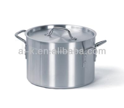 China Large Mini Stainless Steel Sustainable Stock Pot Aluminum Soup Cooking Pot for sale