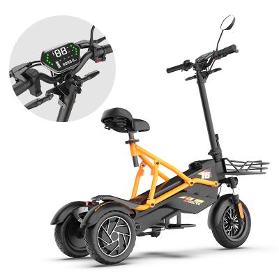 China Off Road PXID F2 2022 New 3 Wheel Electric Scooter 150kg Load 1000W Double Motor Scoter For Off-Road Scooter E Scooter Three Wheel Delivery for sale