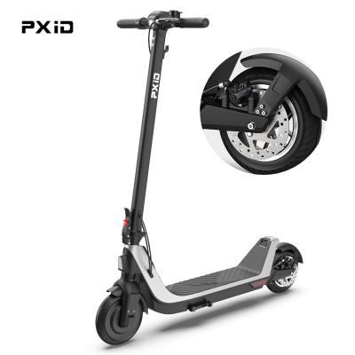 China New Design Unisex OEM Color PXID Alloy 25km/h Aluminum Electric Scooter in Turkey with Disc Brake for sale