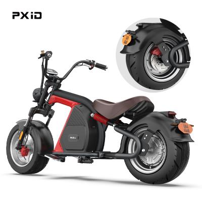 China 2021 Factory New PXID M1 EEC Motorcycle Unisex Electric Scooters Price12 Inch Fat Tire for sale