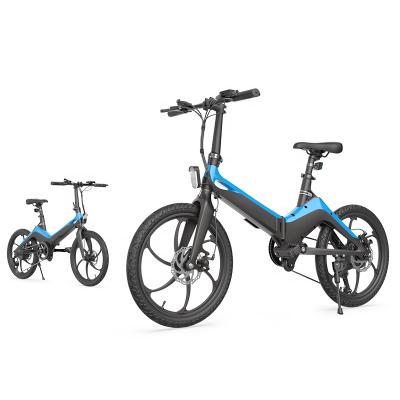 China PXID Alloy New Color Magnesium Die-Casting Bike 250W Electro Folding E Bikes 2021 Electric Bicycle for sale