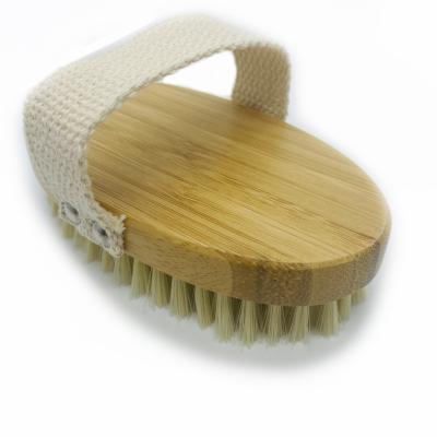 China Exfoliators wooden bamboo cleaning brush and small bamboo cleaning brush for sale