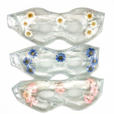 China Shading Flower Eye Gel Mask Ice Pack Hot Cold Cold Lip Compress Light Dry Facial Mask For Relaxing for sale