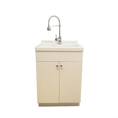 China Wholesale hotel CLASSIC combined waterproof bathroom cabinet lowes sink laundry HOIFAT wooden cabinet with basin for kitchen for sale