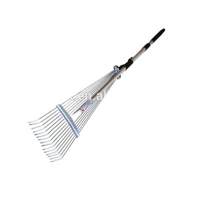 China 15T Aluminium Greifer Verstellbarer Stahl Rake Ideal für DIY Grade Gartenarbeit Aufgaben zu verkaufen