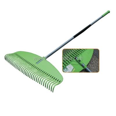 China Verwandeln Sie das Garten-Spiel mit dem 760mmx310mm R111L-35T Leaf Rake zu verkaufen