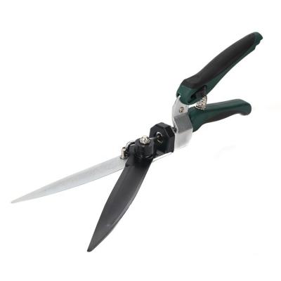 China Straight Handle Lawn Edge Shears Carbon Steel Grass Shears for Perfect Grass Cutting for sale