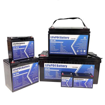 China Verton LiFePO4 12V 24V 48V 50Ah 100Ah 120Ah 150Ah 200Ah 240Ah 300Ah lithium battery for RV Marine Boat Solar Energy Storage 50Ah/100Ah/150ah/200Ah/300ah for sale