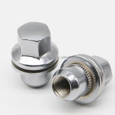 China Chrome Steel Wheel Nut With Washer For Land Rover Lug Nut RRD500290 for sale