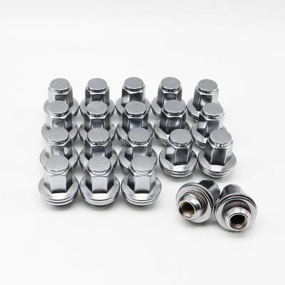 China 20pc 14*1.5 Alloy Wheel Steel Nut Fit For Land Cruiser MAG Seat Lug Nut for sale