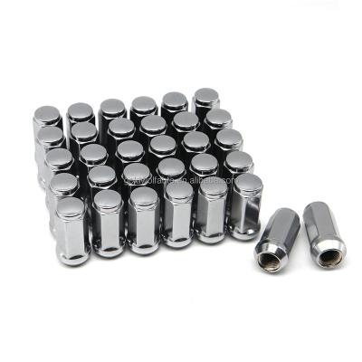 China 32pcs Conical End Seat 48mm Length Wheel Lug Nut 48mm for sale