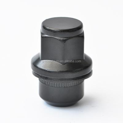 China 27mm Steel Black Hex Wheel Lug Nut For Land Rover for sale