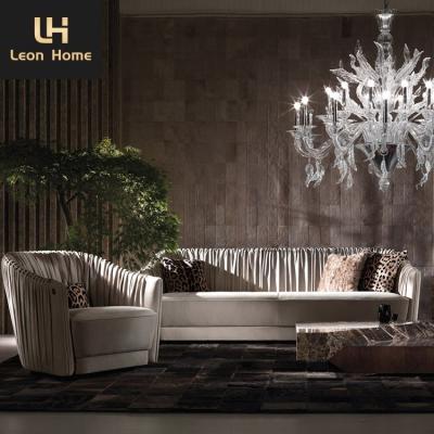 China High Quality High quality new design living room sofa set cream velvet Sofa Set Luxury for sale