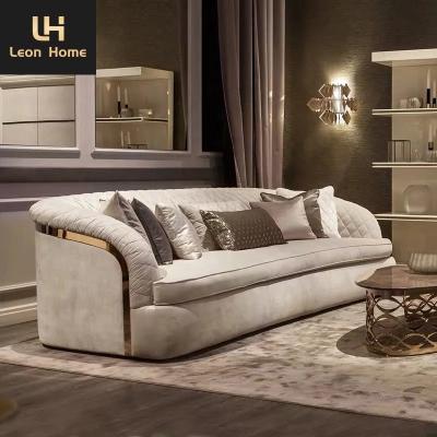 China High Quality Italian luxury sofa set living room furniture modern customize velvet fabric section sofa luxury for sale