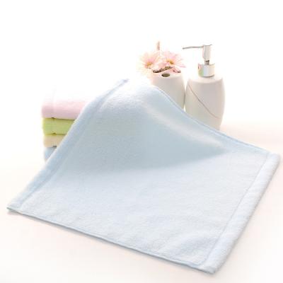 China Hot Sale Customized Plain Soft Facial Color Comfort Towel Environmental Face Towel for sale