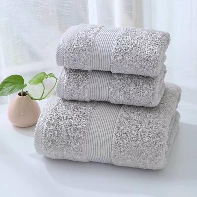 China Dobby QUICK DRY Cotton Home Adults Factory Price 100% Decorative Hotel Bath Towels Set for sale