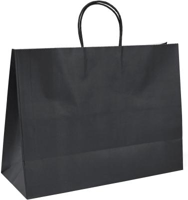 China China Recyclable Customized Kraft Paper Black Printed Sack Paper Bags With Waterproof Kraft Paper Bag for sale