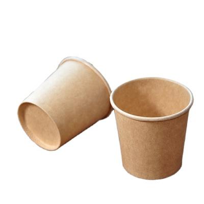 China Recyclable Eco - Friendly Flexo Printing Machine Kraft Paper Hot Cup 12oz For Drinks for sale