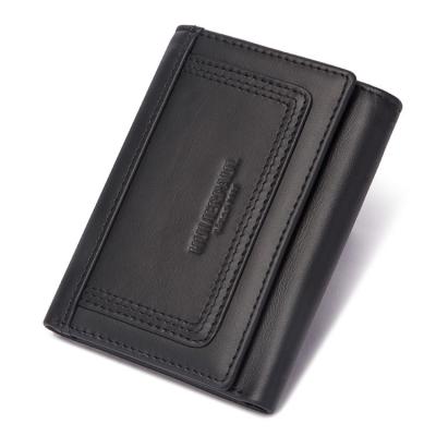 China Wholesale Online Best and Cheap Men's RFID Leather Wallet Card Holder Bifold Bifold for sale