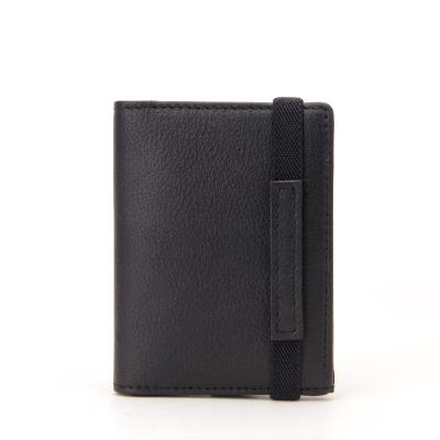 China Recyclable RFID Protective Card Case Wallet with Pocket and Gift Box Mens Rfid Coin Wallet Small Mini Blocking Wallet for sale