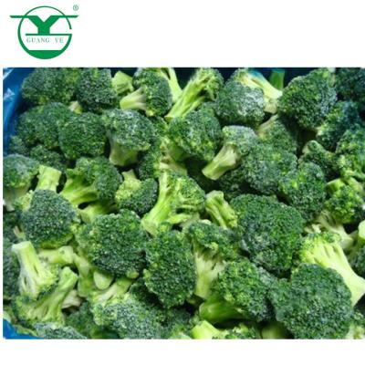 China 3-5cm low fat frozen broccoli 4 - 6cm frozen green broccoli wholesale prices IQF for sale