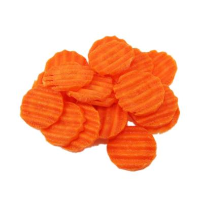 China HACCP Certification IQF Low Fat Frozen Wavy Carrot for sale