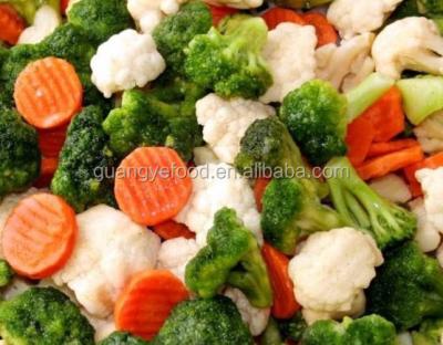 China Low Fat Bulk Packing Frozen Style Frozen Fruits And Vegetables Mixed Vegetables for sale