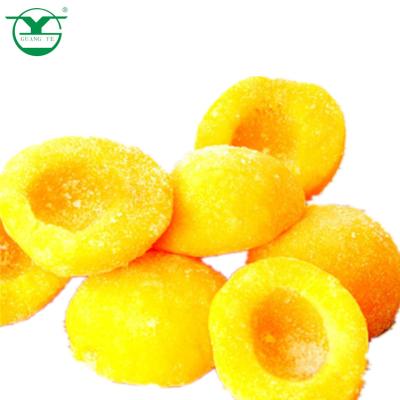 China iqf low fat frozen food wholesale bulk packing yellow peaches halves with factory price for sale