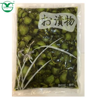 China PRESERVED tsukemono aokapazuke vacuum packed pickled cucumber slice for japanese cuisine for sale