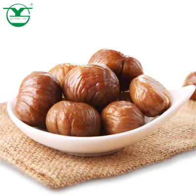 China Chinese Dried Snacks Yanshan Mountain Roasted Peeled Sweet Chestnut For Sale With Competitive Price for sale