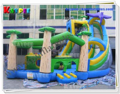 China Gaint Water slide Inflatable Gaint slide combo Slide Inflatable Jungle slide Game KSL089 for sale