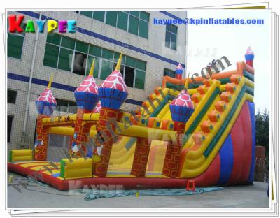 China Castle Slide Inflatable Gaint slide Colourful slide Inflatable slide Game KSL080 for sale